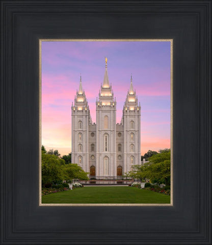 Salt Lake Pastel Sunset