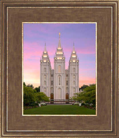 Salt Lake Pastel Sunset