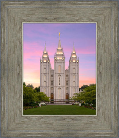 Salt Lake Pastel Sunset