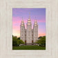 Salt Lake Pastel Sunset