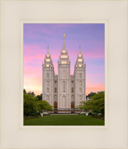 Salt Lake Pastel Sunset