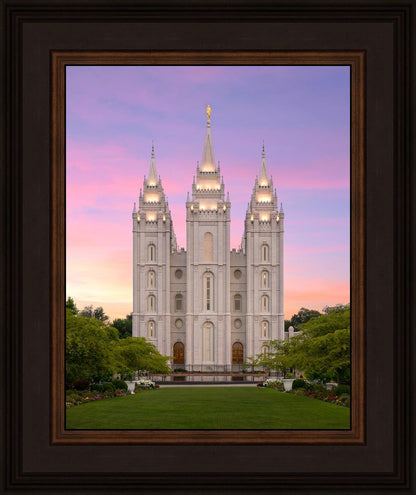 Salt Lake Pastel Sunset