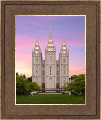 Salt Lake Pastel Sunset