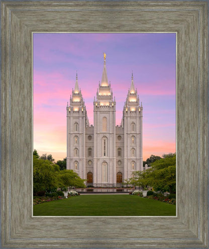 Salt Lake Pastel Sunset