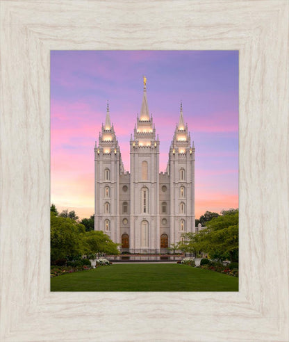 Salt Lake Pastel Sunset