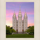 Salt Lake Pastel Sunset