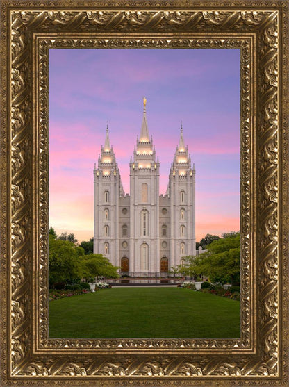 Salt Lake Pastel Sunset