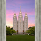 Salt Lake Pastel Sunset