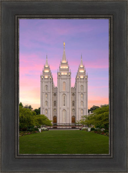 Salt Lake Pastel Sunset