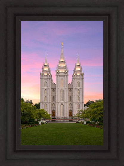 Salt Lake Pastel Sunset