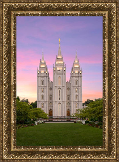 Salt Lake Pastel Sunset