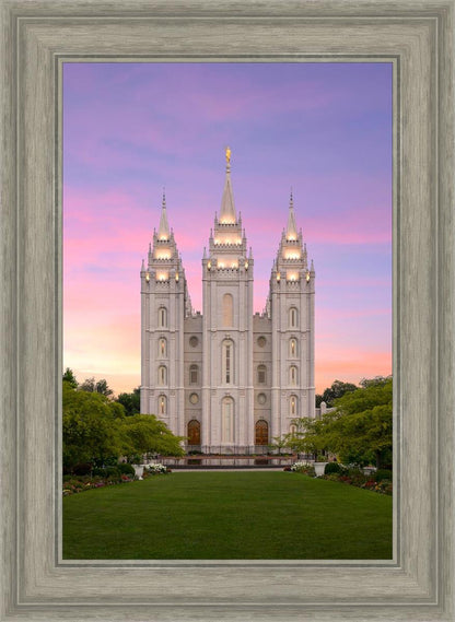 Salt Lake Pastel Sunset