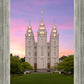 Salt Lake Pastel Sunset