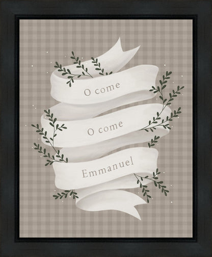 O Come Emmanuel Tan Gallery Wrap