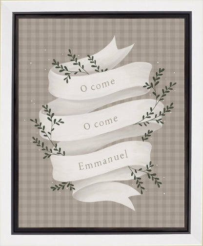 O Come Emmanuel Tan Gallery Wrap