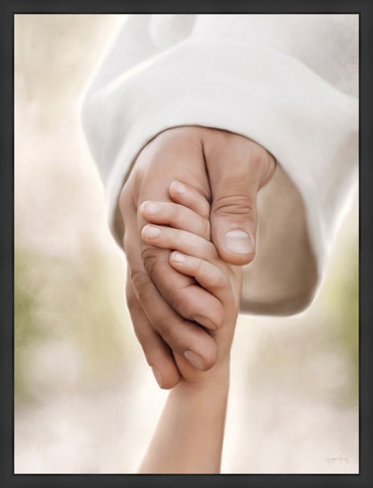 His Child Large Wall Art