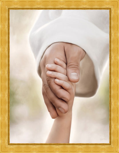 His Child Large Wall Art