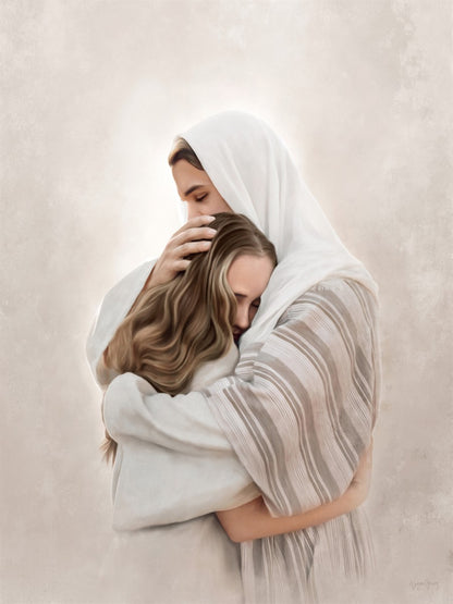 Encircled in His Love Large Wall Art