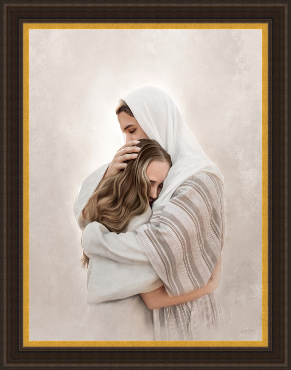Encircled in His Love Large Wall Art
