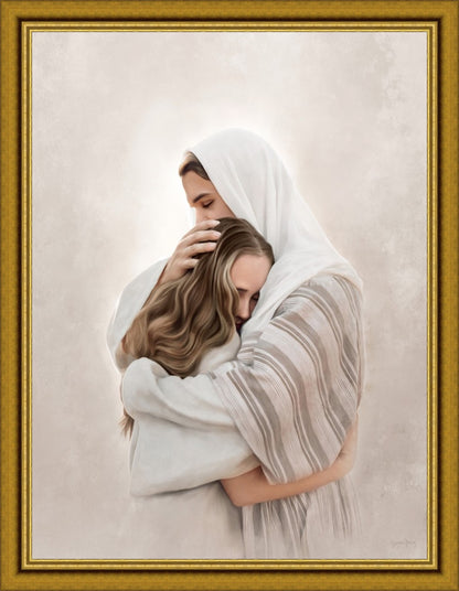 Encircled in His Love Large Wall Art