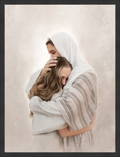 Encircled in His Love Large Wall Art