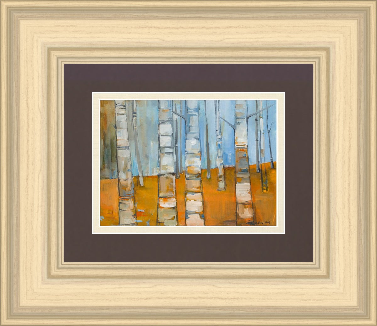 Winter Aspens