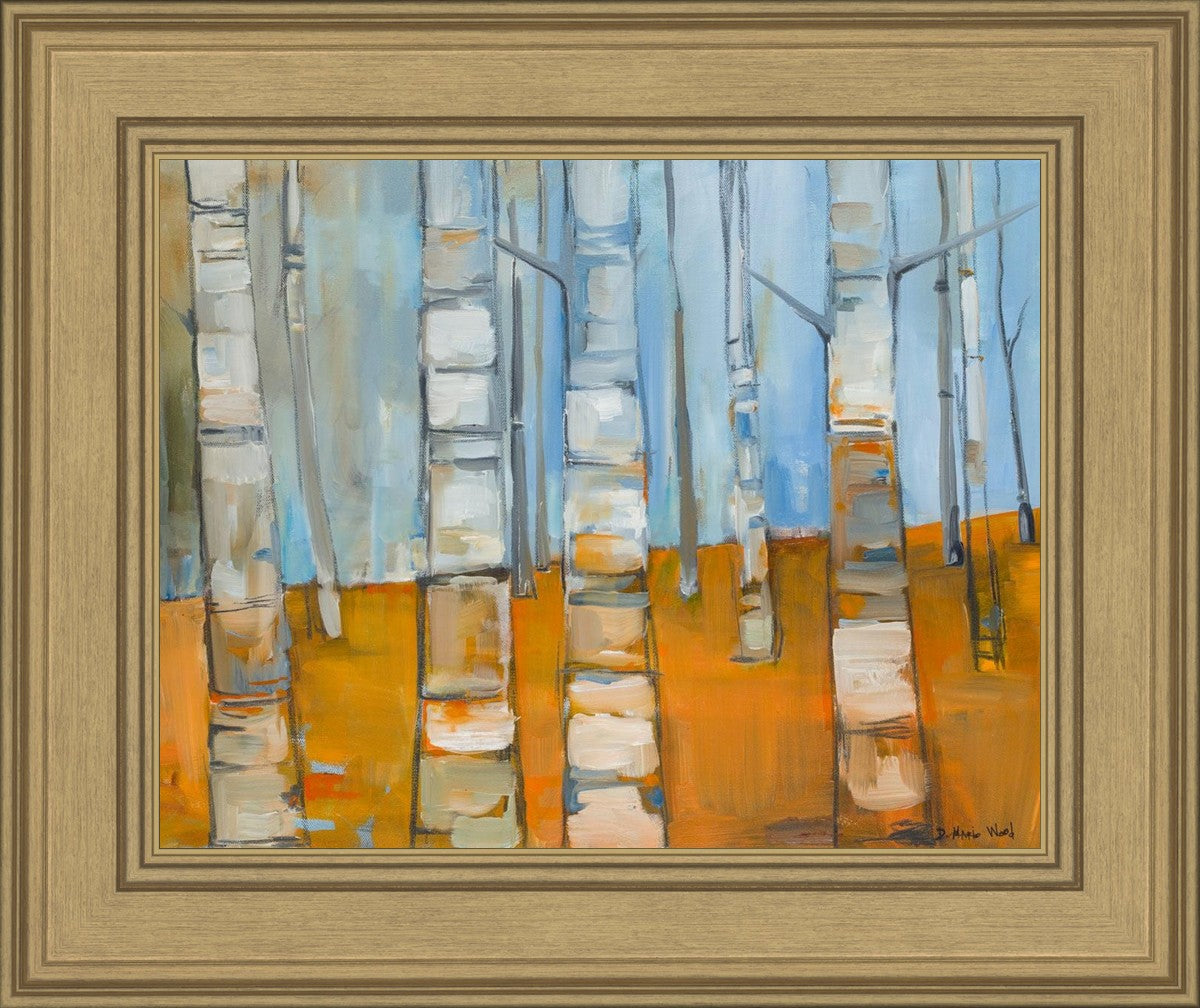 Winter Aspens