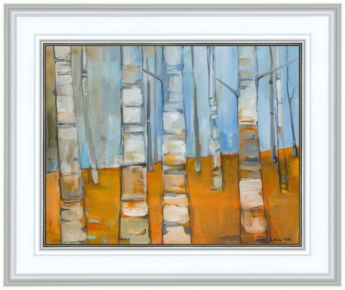Winter Aspens