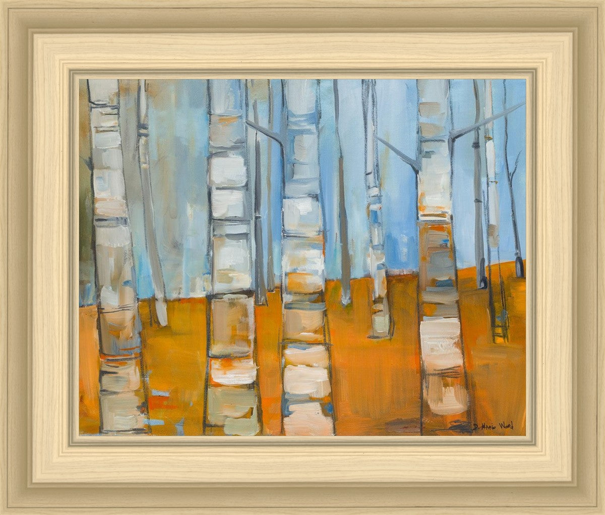Winter Aspens