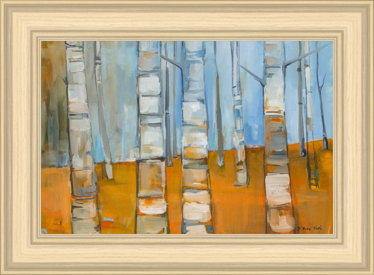 Winter Aspens
