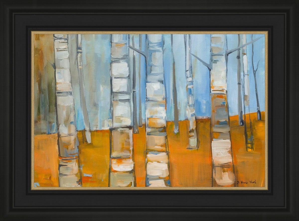 Winter Aspens