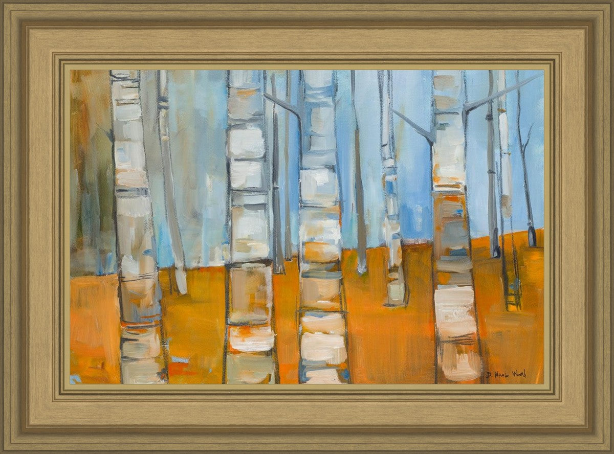 Winter Aspens