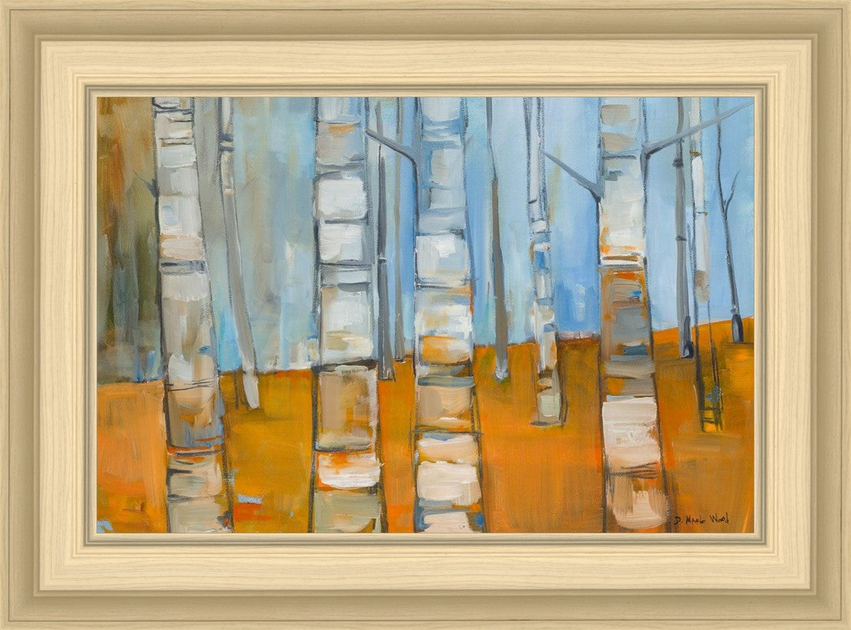 Winter Aspens