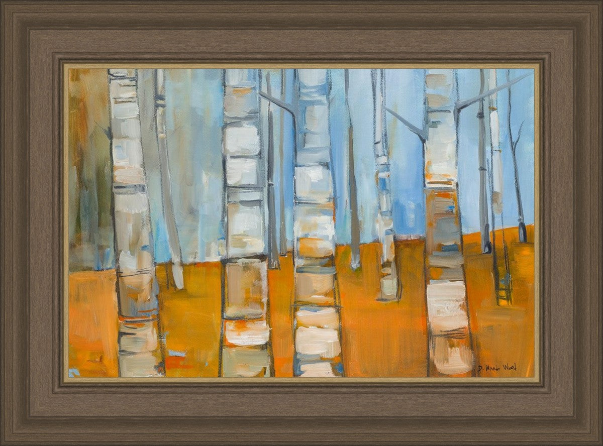 Winter Aspens