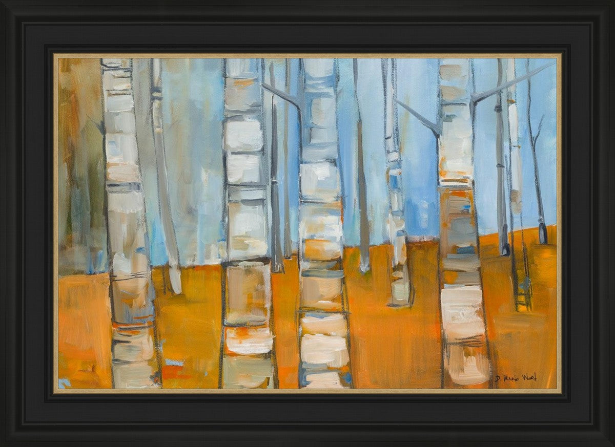 Winter Aspens