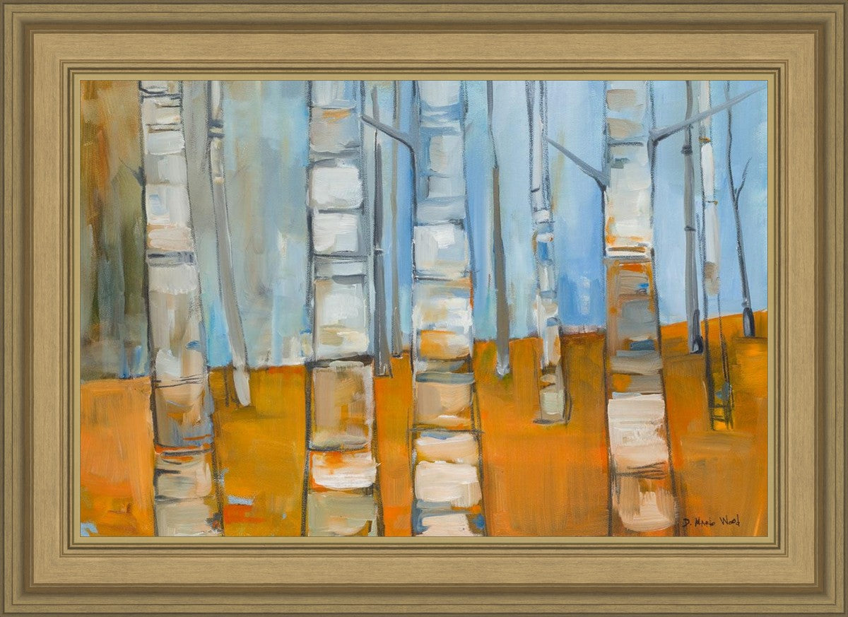 Winter Aspens