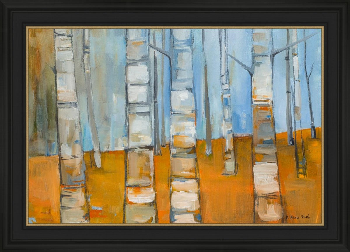 Winter Aspens