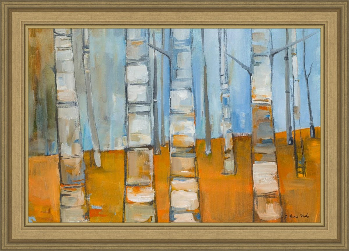 Winter Aspens