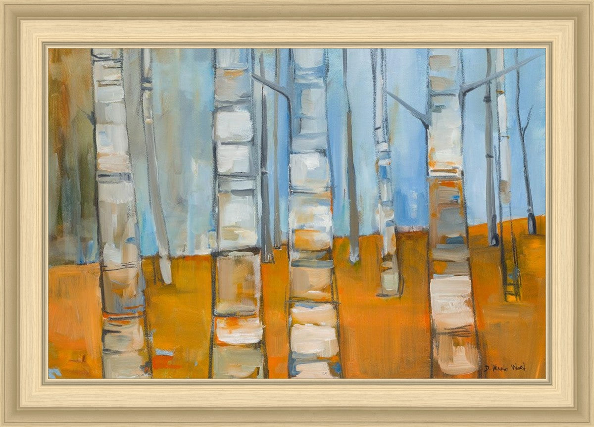 Winter Aspens