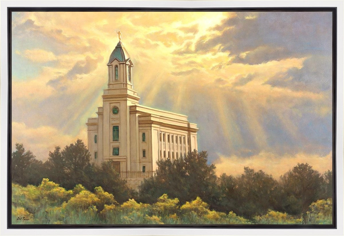 Cedar City Temple Gallery Wrap