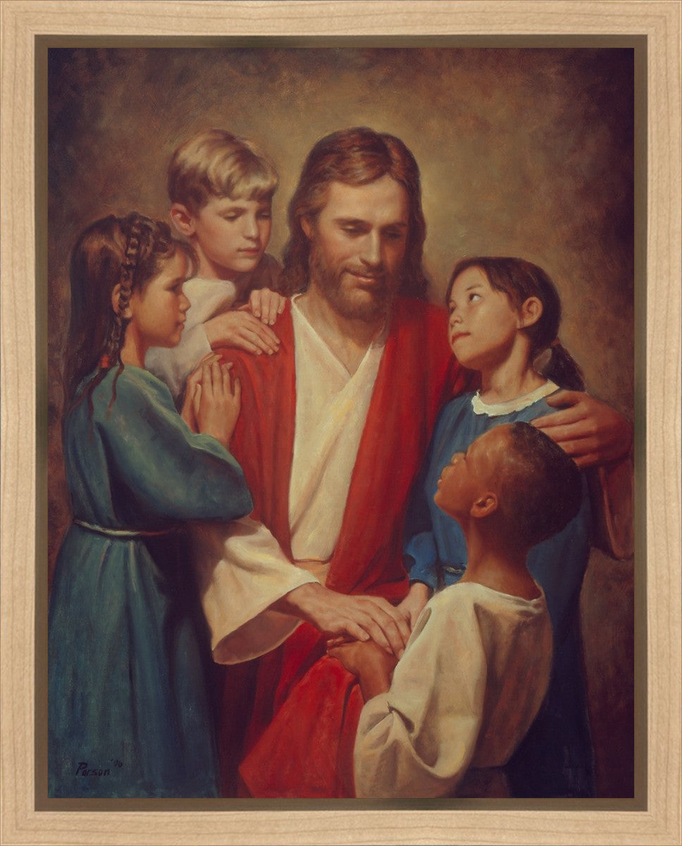 Christ And Children From Around The World