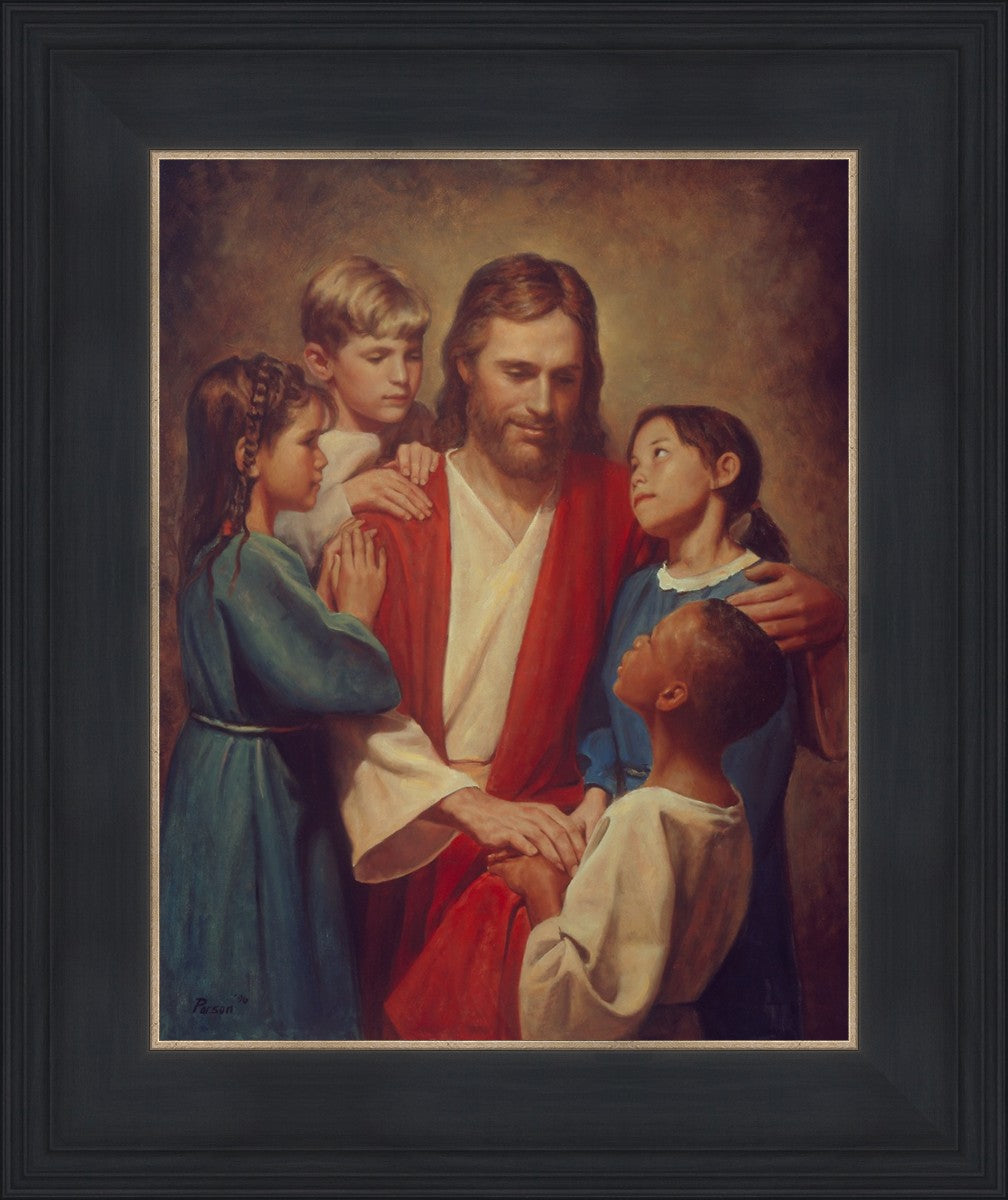 Christ And Children From Around The World