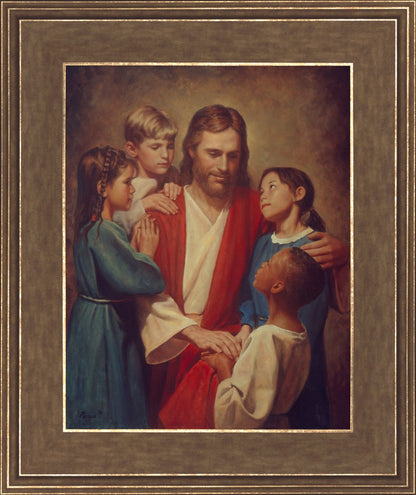 Christ And Children From Around The World