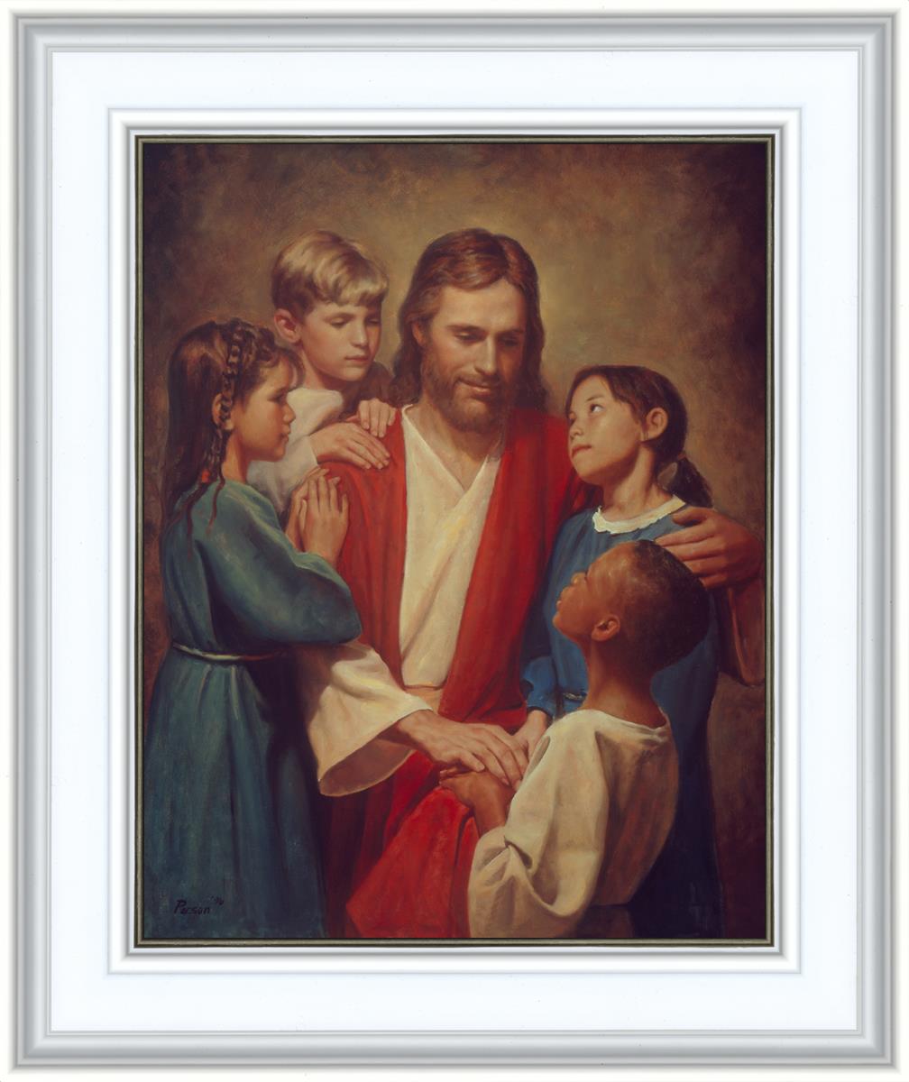 Christ And Children From Around The World