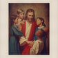 Christ And Children From Around The World
