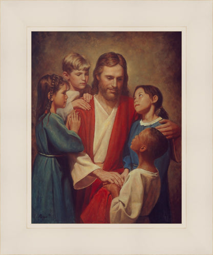 Christ And Children From Around The World
