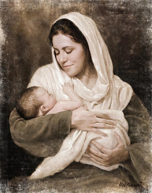 Mother's Love (Vintage) Gallery Wrap