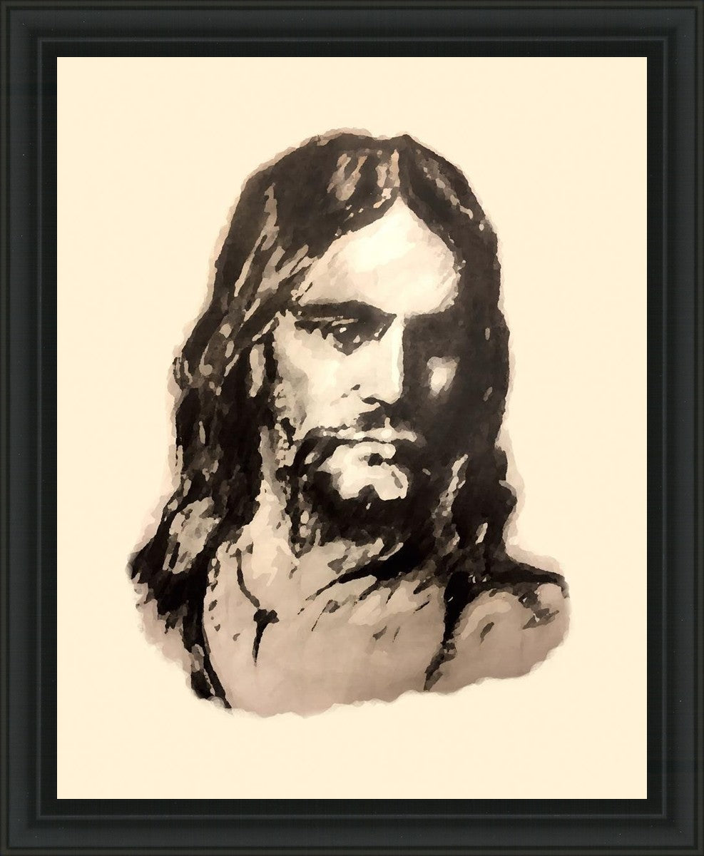 The Christ (Filtered Pencil)