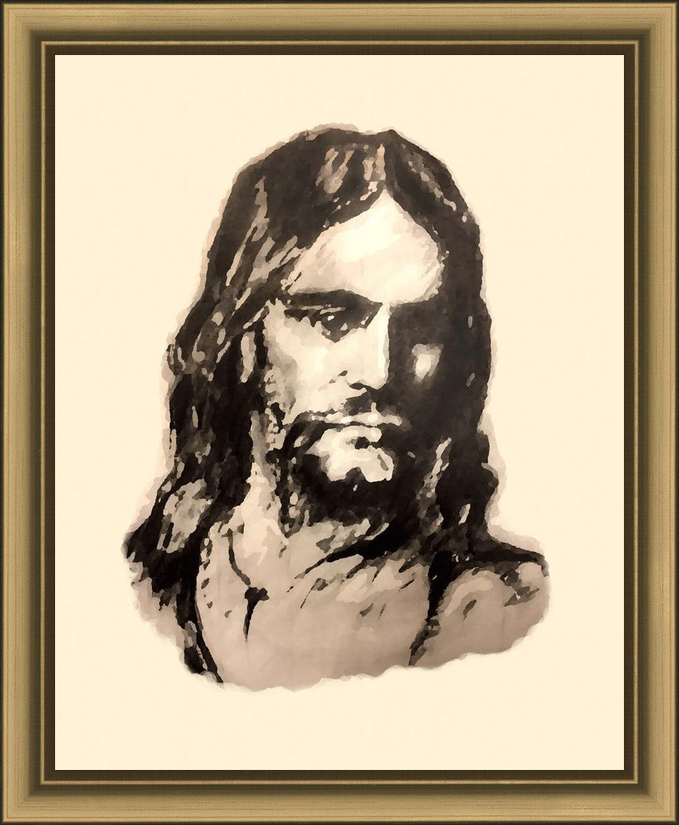 The Christ (Filtered Pencil)
