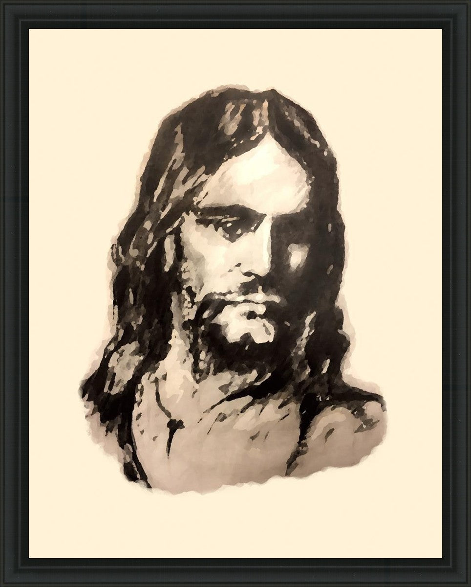 The Christ (Filtered Pencil)